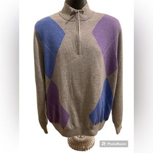 Fairway & Greene Signature Italian Merino Wool Sweater. Size Large.
